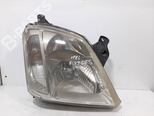 Used Right headlight OPEL MERIVA A MPV (X03) [2003-2010]  6576064