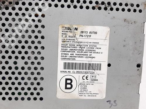 Radio NISSAN PRIMERA Hatchback (P12)  | BP7522464E6 
