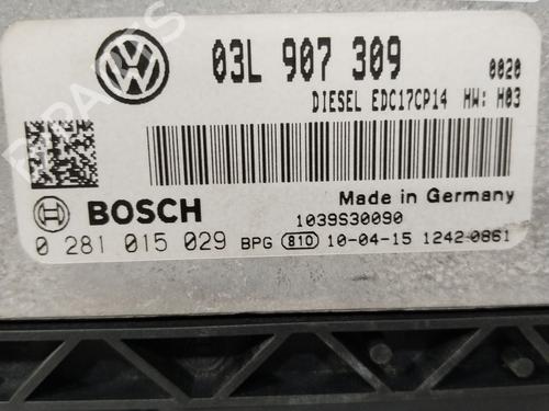 Engine control unit (ECU) VW PASSAT B6 (3C2) 2.0 TDI | BP28709805M57 - Image 4
