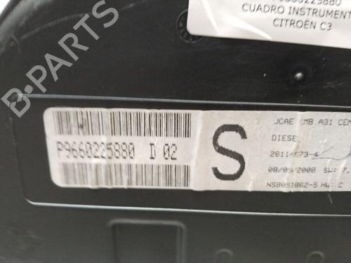Instrument cluster CITROËN C3 I (FC_, FN_) 1.4 HDi | BP18041599C47 