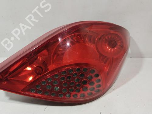 Used Right taillight PEUGEOT 207 (WA_, WC_) 1.6 HDi (90 hp) 32529864