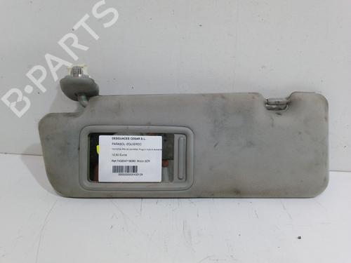 Venstre solskjerm TOYOTA PRIUS (_W3_) [2008-2024]  10405759