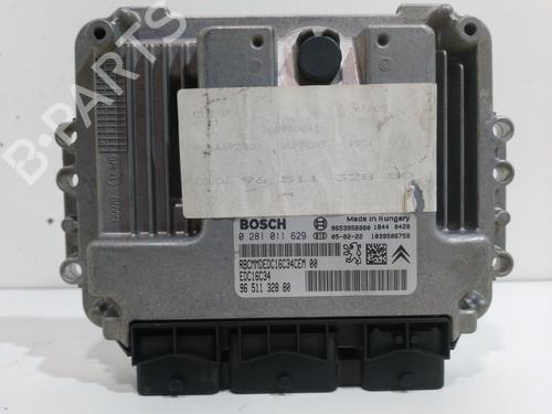 Used Engine control unit (ECU) Engine control unit (ECU) CITROËN C4 I (LC_) [2004-2014] 10364491 10364491