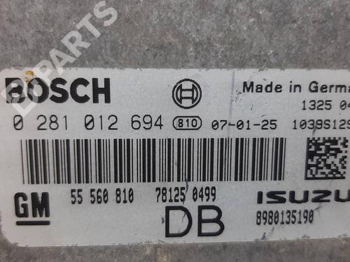 Engine control unit (ECU) OPEL ASTRA H (A04)  | BP8219116M57 