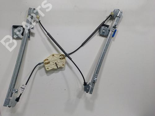 Rudehejsemekanisme Højre foran VW GOLF IV (1J1) [1997-2008]  9816624