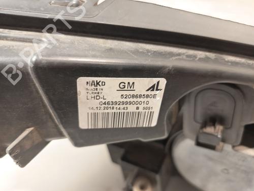 Left headlight OPEL COMBO Box Body/MPV (X12) 1.3 CDTI (B05) | BP34399492C28 - Image 5