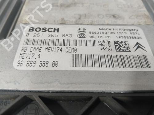Engine control unit (ECU) PEUGEOT 5008 (0U_, 0E_) 1.6 16V | BP31048175M57