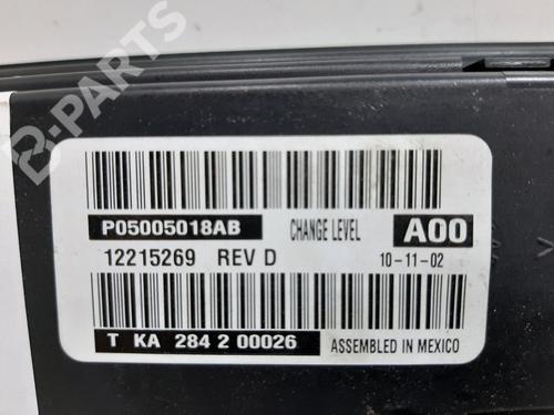 Climate control CHRYSLER VOYAGER IV (RG, RS)  | BP10962141I5 