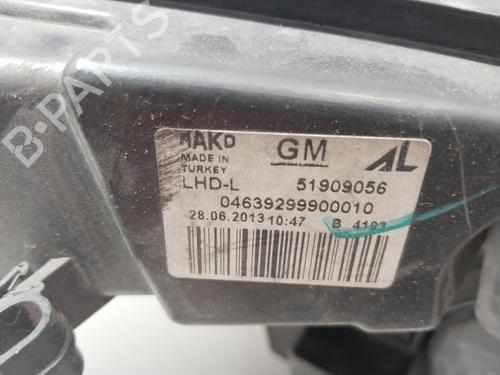 Left headlight OPEL COMBO Box Body/MPV (X12) 1.3 CDTI (B05) | BP37031361C28 - Image 6
