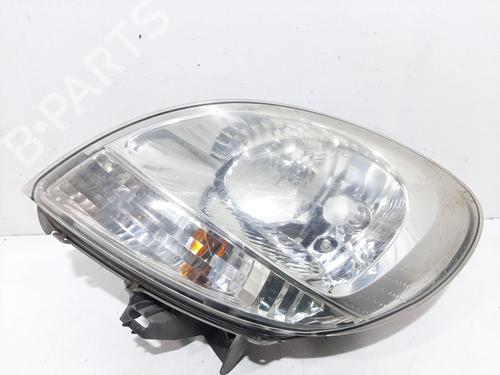 Used Left headlight NISSAN KUBISTAR MPV (X76) 1.5 dCi (57 hp) 17464244