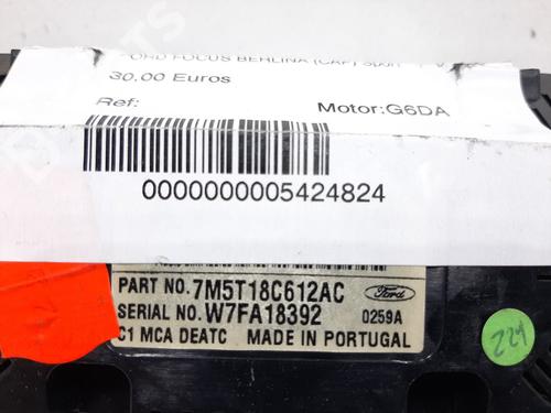 Climate control FORD FOCUS II (DA_, HCP, DP)  | BP9554535I5 