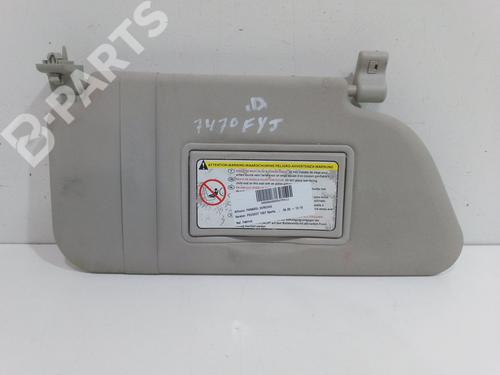 Used Right sun visor PEUGEOT 1007 (KM_) [2005-2025]  11913640