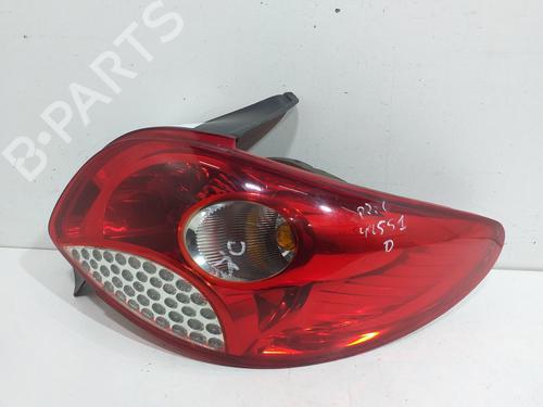 Used Right taillight PEUGEOT 206+ (2L_, 2M_) [2009-2013]  15852372