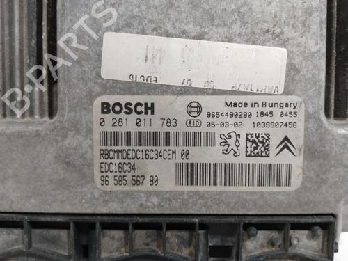 Engine control unit (ECU) PEUGEOT 206 Hatchback (2A/C)  | BP16994108M57 