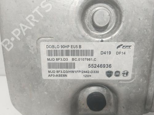 Engine control unit (ECU) OPEL COMBO Box Body/MPV (X12) 1.3 CDTI (B05) | BP37425323M57 - Image 4