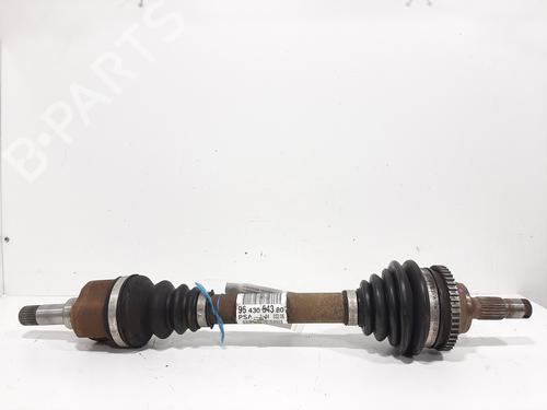 Used Left front driveshaft Left front driveshaft PEUGEOT 206 CC (2D) [2000-2008] 9585857 9585857