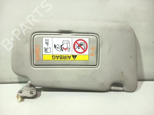 Højre solskærm Højre solskærm NISSAN LEAF (ZE0) Electric (109 hp) 33814124 33814124