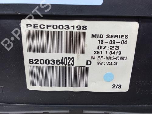 Instrument cluster RENAULT MEGANE II Estate (KM0/1_)  | BP29574244C47 