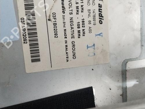 Radio MAZDA 3 (BK) 1.6 (BK14) | BP25927138E6 