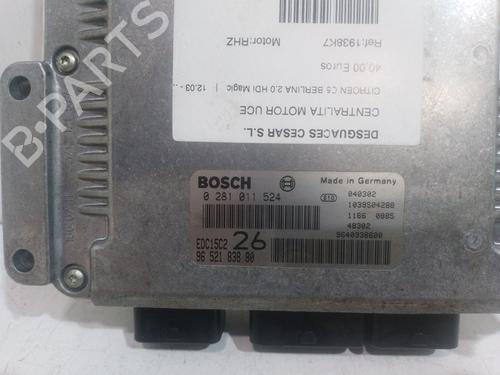 Used Engine control unit (ECU) Engine control unit (ECU) CITROËN C5 I (DC_) 2.0 HDi (DCRHZB, DCRHZE) (109 hp) 10916830 10916830