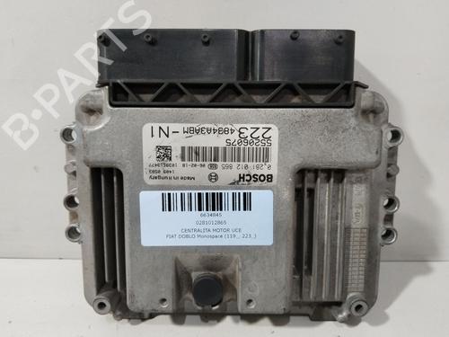 Used Engine control unit (ECU) FIAT DOBLO Box Body/MPV (223_) 1.9 JTD (105 hp) 30834619