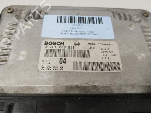 Engine control unit (ECU) CITROËN XSARA PICASSO (N68) 1.6 | BP29239409M57 