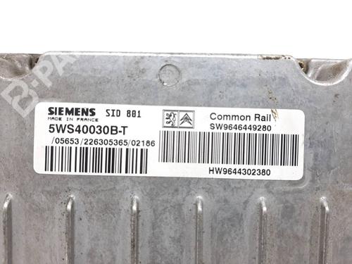 Engine control unit (ECU) PEUGEOT 307 (3A/C)  | BP7011802M57 