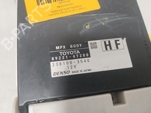 Electronic module TOYOTA PRIUS PLUS (_W4_) 1.8 Hybrid (ZVW40W, ZVW41W) | BP36917429M83 - Image 4