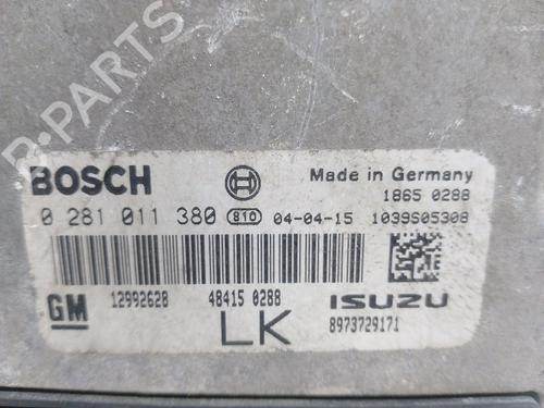 Engine control unit (ECU) OPEL ASTRA H (A04) 1.7 CDTI (L48) | BP11059941M57  - Image 5
