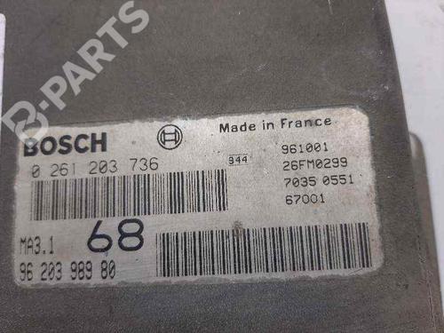 Engine control unit (ECU) PEUGEOT 106 II (1A_, 1C_) 1.1 i | BP6305141M57 