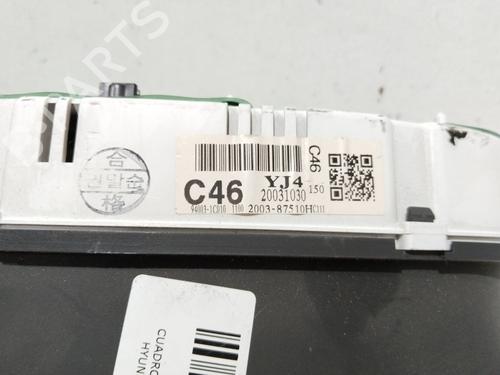 Instrument cluster HYUNDAI GETZ (TB)  | BP17322201C47 