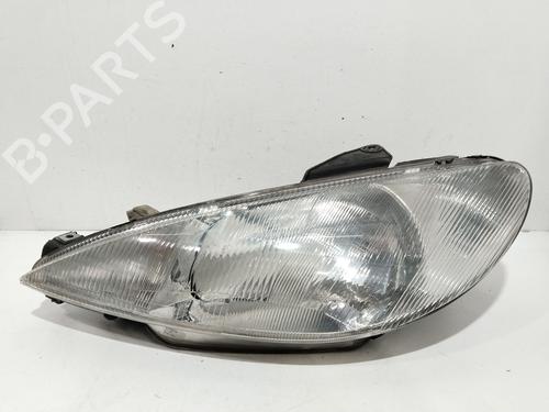 Used Left headlight Left headlight PEUGEOT 206 Hatchback (2A/C) [1998-2012] 17703706 17703706