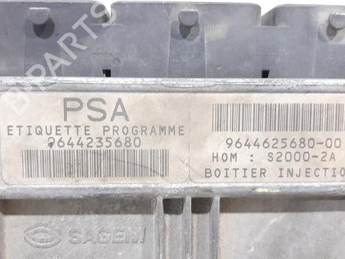 Engine control unit (ECU) PEUGEOT 206 Hatchback (2A/C)  | BP8395843M57 