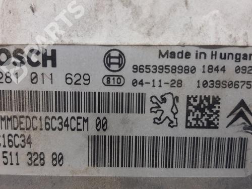 Engine control unit (ECU) CITROËN C4 I (LC_)  | BP8251934M57 