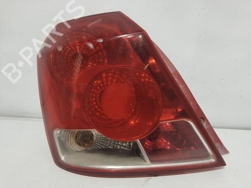 Used Left taillight CHEVROLET AVEO / KALOS Hatchback (T200) 1.2 (72 hp) 25284262