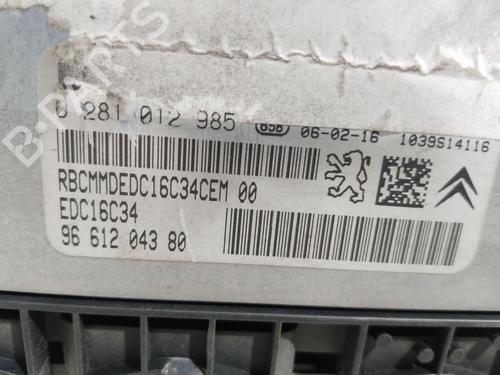 Engine control unit (ECU) CITROËN C4 I (LC_)  | BP21534304M57 