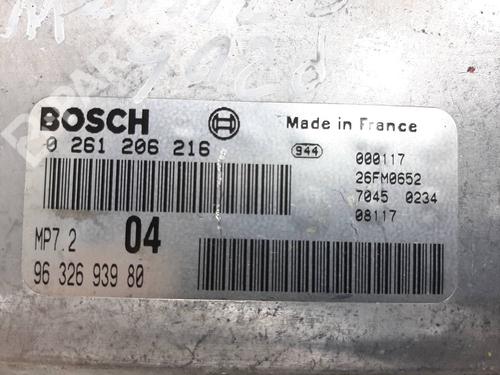 Engine control unit (ECU) PEUGEOT 206 Hatchback (2A/C)  | BP6991619M57 