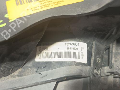 Right taillight OPEL CORSA D (S07) 1.3 CDTI (L08, L68) | BP36505369C35 - Image 5