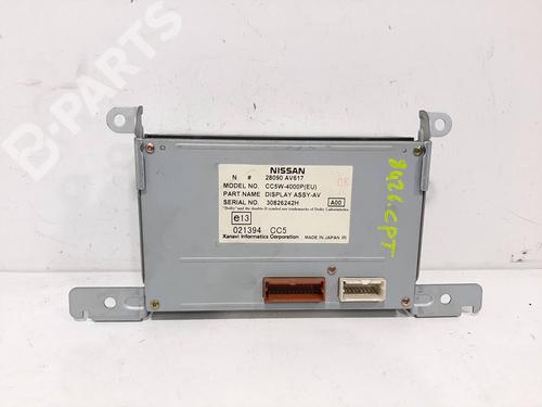 Display monitor NISSAN PRIMERA Hatchback (P12)  | BP6777738C48 