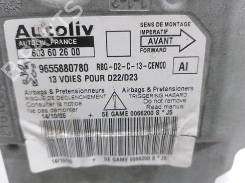 ECU airbags PEUGEOT 407 (6D_)  | BP11692657M53 