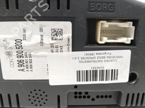 Instrument cluster MERCEDES-BENZ SPRINTER 3,5-t Van (B906) 310 CDI (906.631, 906.633, 906.635, 906.637) | BP17492224C47 