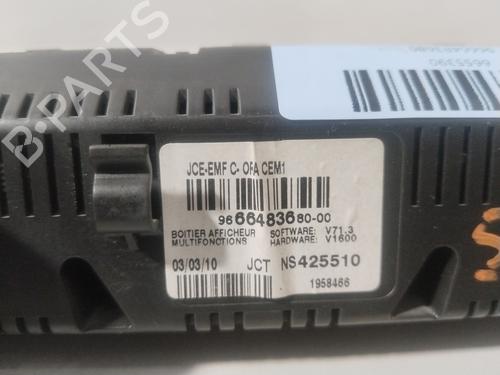 Display CITROËN BERLINGO Box Body/MPV (B9) 1.6 HDi 110 | BP31133078C48 