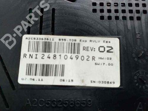 Instrument cluster RENAULT MEGANE III Hatchback (BZ0/1_, B3_)  | BP5239785C47 