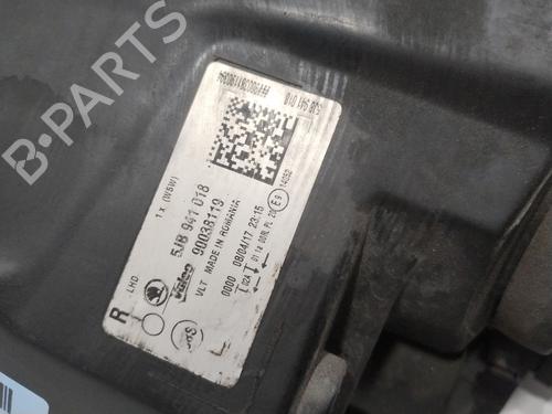 Right headlight SKODA RAPID (NH3, NK3, NK6) 1.6 TDI | BP29308379C29 
