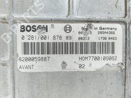 Engine control unit (ECU) RENAULT KANGOO (KC0/1_)  | BP13011237M57 