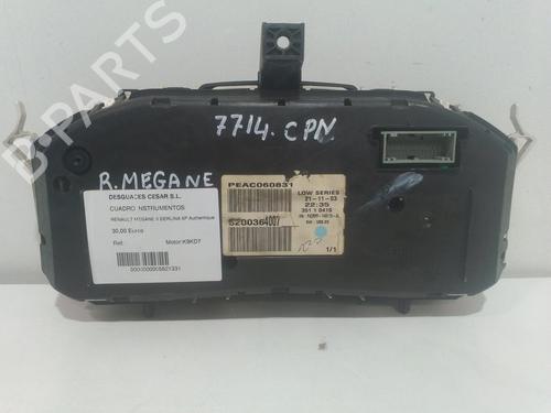 Instrument cluster RENAULT MEGANE II (BM0/1_, CM0/1_)  | BP11885698C47 