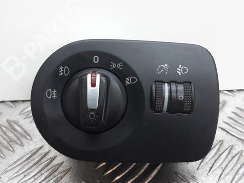 Used Headlight switch SEAT LEON (1P1) [2005-2013]  7179130