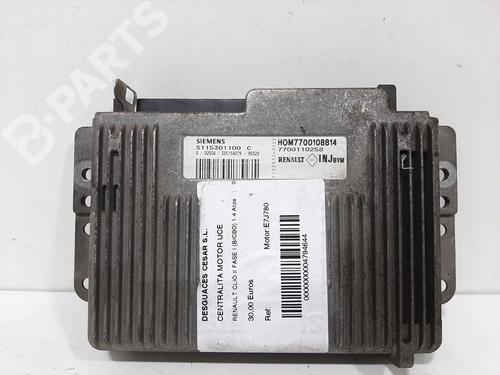 Computer motormanagement RENAULT CLIO II (BB_, CB_) 1.4 (B/CB0C, B/CB0S) (75 hp) 6887818