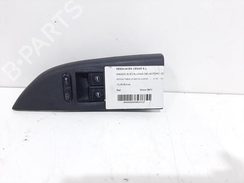 Used Left front window switch Left front window switch SKODA FABIA I (6Y2) [1999-2008] 13712677 13712677