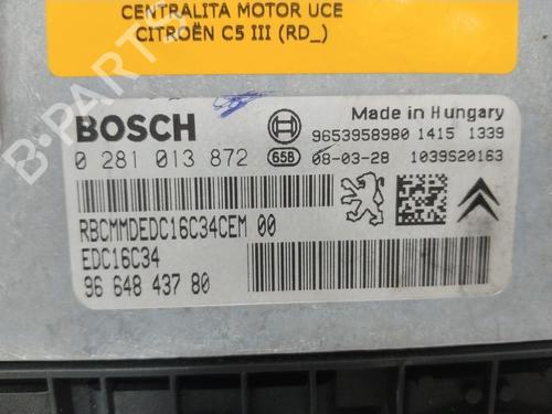 Engine control unit (ECU) CITROËN C5 III (RD_) 1.6 HDi 110 (RD9HZC) | BP35783986M57 - Image 3